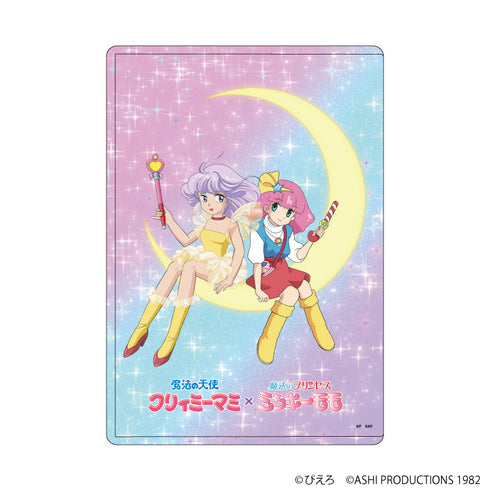 『魔法の天使クリィミーマミ×魔法のプリンセス ミンキーモモ』キャラクリアケース01/クリィミーマミ&ミンキーモモ(公式イラスト)
